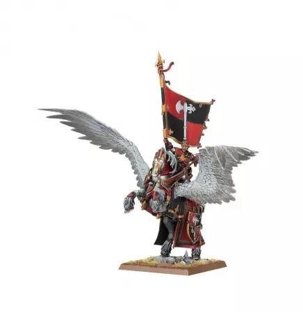 Porteur de la Grande Bannière sur Pégase Royal - Warhammer the Old World - Games Workshop
