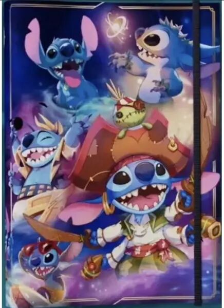 Portfolio - illustr� Stitch - Chapitre 6 La Mer Azurite - Disney Lorcana