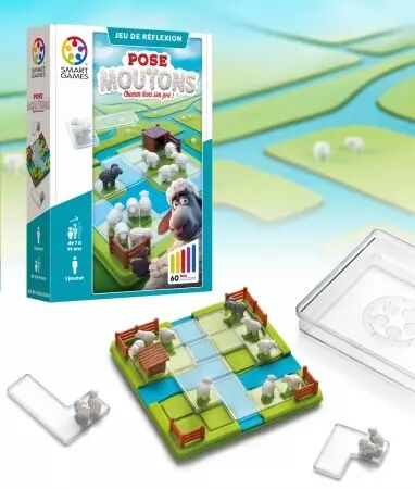 Pose Moutons - Smart Games - Jeux voyage compact
