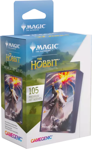 Premium Art Sleeves - Gandalf - Gamegenic - Magic the Gathering (MTG) : the Hobbit