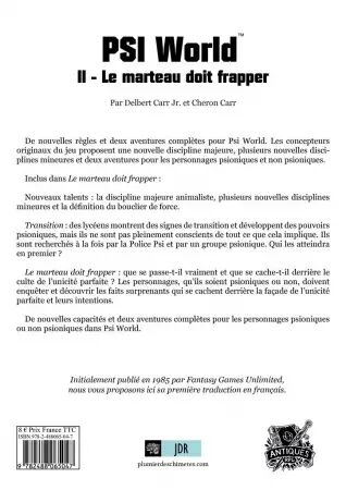 PSI World II - Le marteau doit frapper