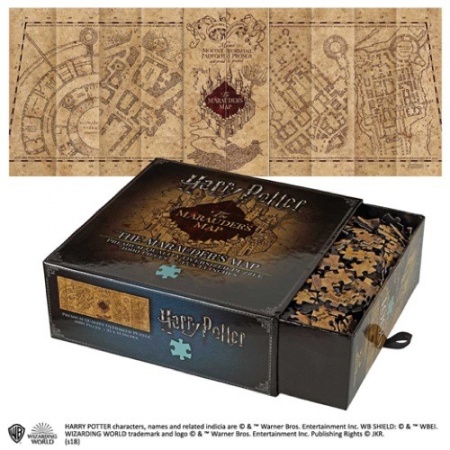 Puzzle - Harry Potter La carte du Maraudeur - 1000 pièces