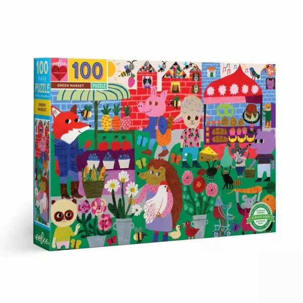 Puzzle 100 pi�ces - Le March� �cologique