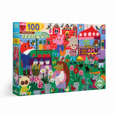 Puzzle 100 pièces - Le Marché écologique