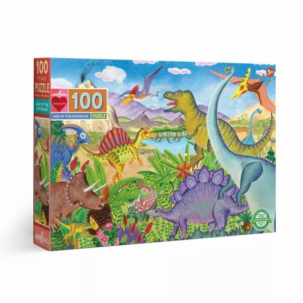 Puzzle 100 pi�ces - Le Temps des dinosaures