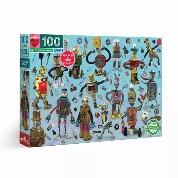 Puzzle 100 pi�ces - Robots recycl�s