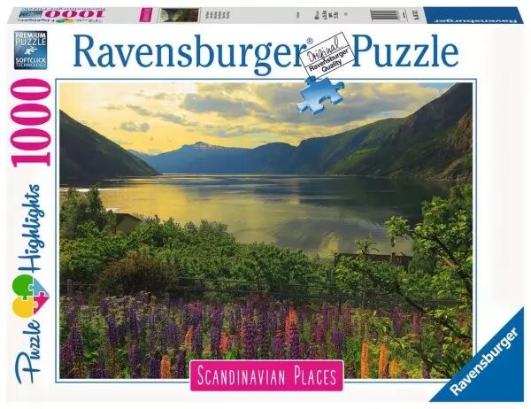 Puzzle 1000 p - Fjord en Norv�ge - Ravensburger