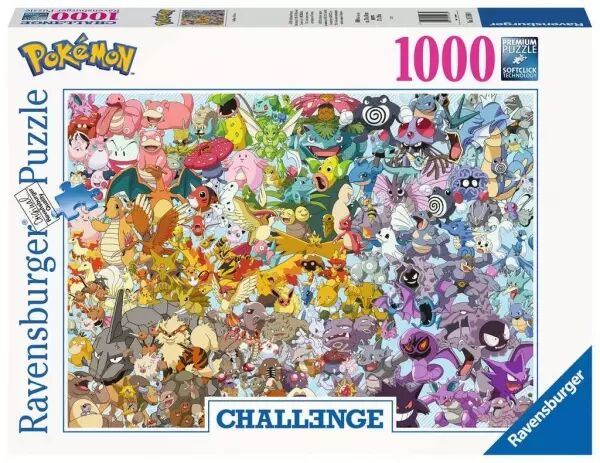 Puzzle 1000 p - Pok�mon (Challenge Puzzle) - Ravensburger