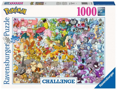 Puzzle 1000 p - Pokémon (Challenge Puzzle) - Ravensburger