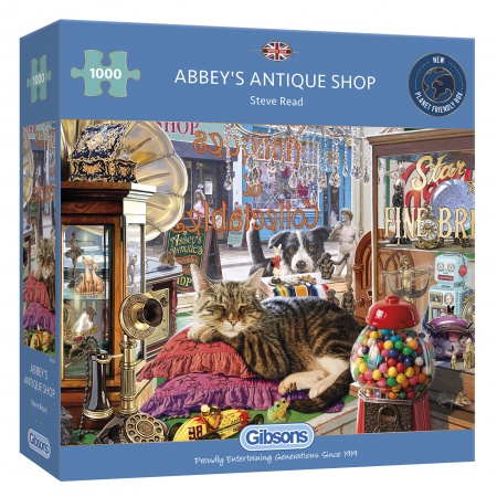 Puzzle 1000 Pièces - Abbey\'s Antique Shop