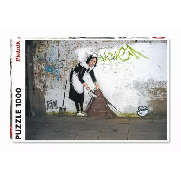 Puzzle 1000 pi�ces - Banksy - Femme de m�nage