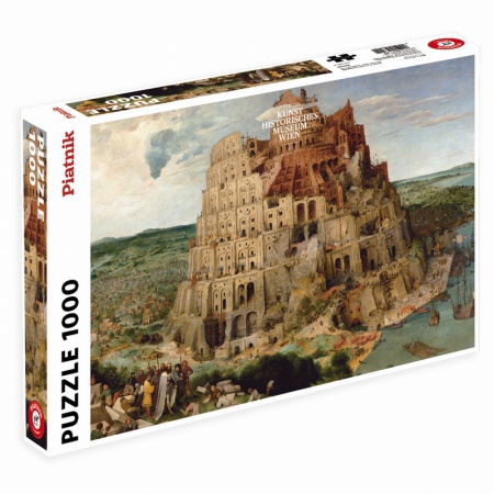 Puzzle 1000 pièces - Bruegel - La Tour de Babel