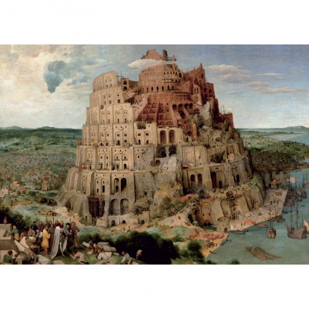 Puzzle 1000 pièces - Bruegel - La Tour de Babel
