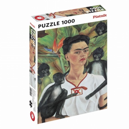 Puzzle 1000 pièces - Frida Kahlo - Autoportrait