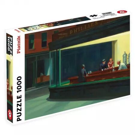 Puzzle 1000 Pièces - Hopper - Nighthawks