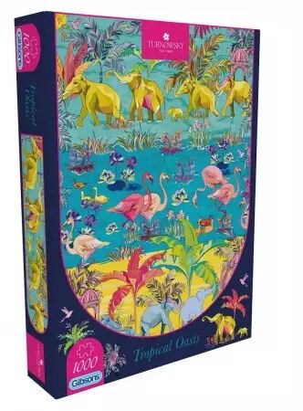 Puzzle 1000 Pi&egrave;ces - Tropical Oasis 