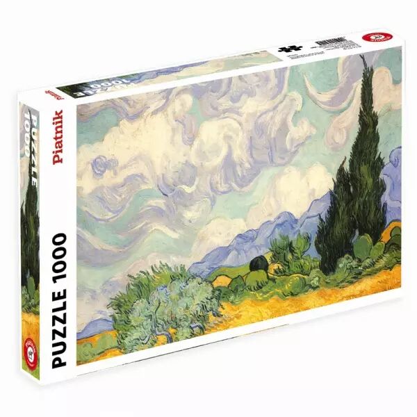Puzzle 1000 pi�ces - Van Gogh - Les bl�s jaunes