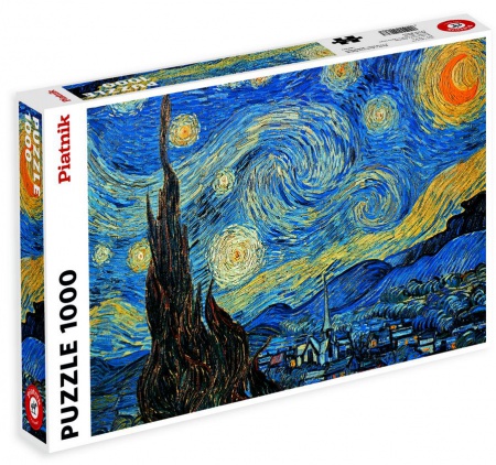 Puzzle 1000 Pièces - Van Gogh - Nuit étoilée
