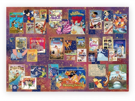 Puzzle 13500 pièces - Golden Age of Disney