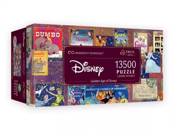 Puzzle 13500 pi�ces - Golden Age of Disney