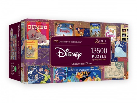 Puzzle 13500 pièces - Golden Age of Disney