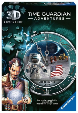 Puzzle 3D - Time Guardian Adventures - Chaos sur la Lune