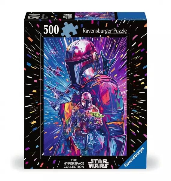 Puzzle 500 pi�ces format large � The Mandalorian - Ravensburger