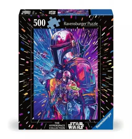 Puzzle 500 pi&egrave;ces format large � The Mandalorian - Ravensburger