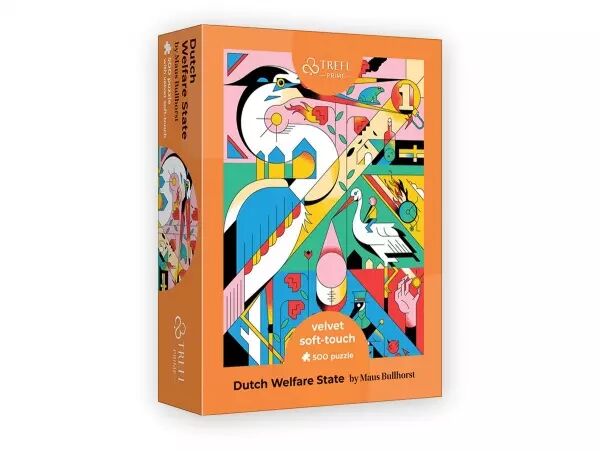 Puzzle 500 pi�ces velvet - Dutch Welfare State