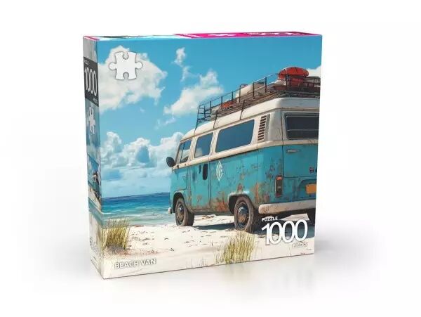 Puzzle Abi 1000 pi�ces - Beach Van
