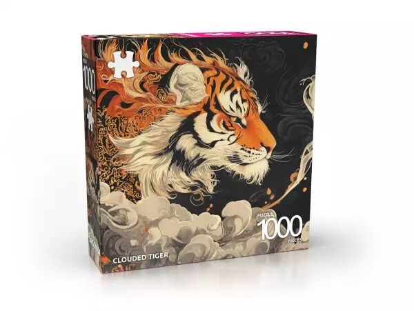 Puzzle Abi 1000 pi�ces - Clouded Tiger