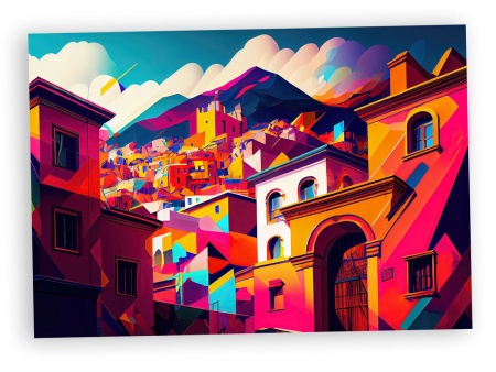 Puzzle Abi 1000 pièces - Colorful city