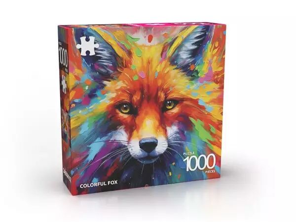 Puzzle Abi 1000 pi�ces - Colorful Fox