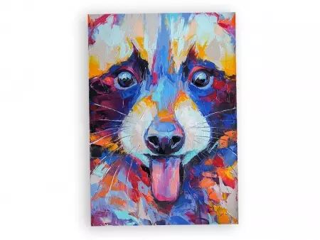 Puzzle Abi 1000 pièces - Colorful Raccoon