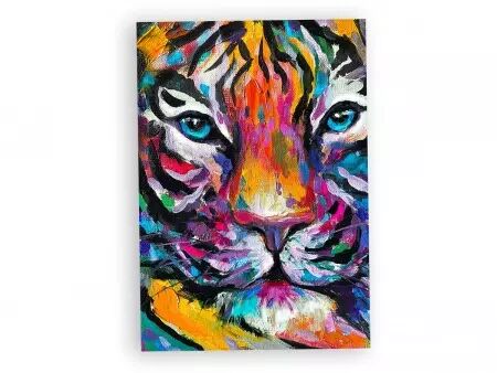 Puzzle Abi 1000 pièces - Colorful Tiger