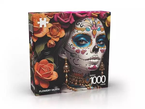 Puzzle Abi 1000 pi�ces - Flowery Death