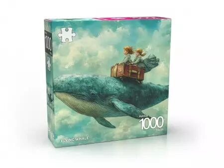 Puzzle Abi 1000 pi&egrave;ces - Flying Whale