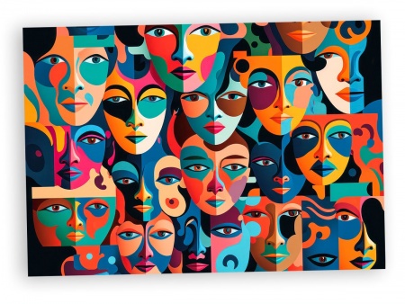 Puzzle Abi 1000 pièces - Mask Faces