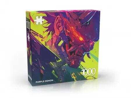 Puzzle Abi 1000 pi&egrave;ces - Purple Demon