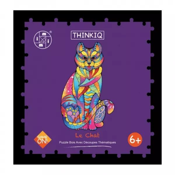 Puzzle Bois ThinkIQ - Le Chat - 143 pi�ces