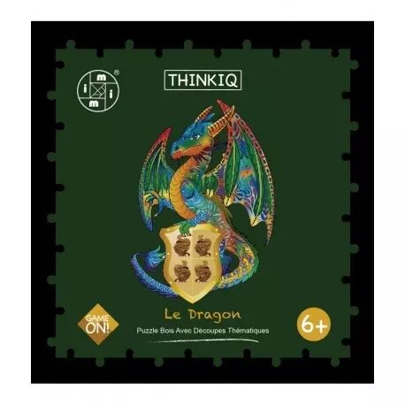 Puzzle Bois ThinkIQ - Le Dragon - 198 pi�ces