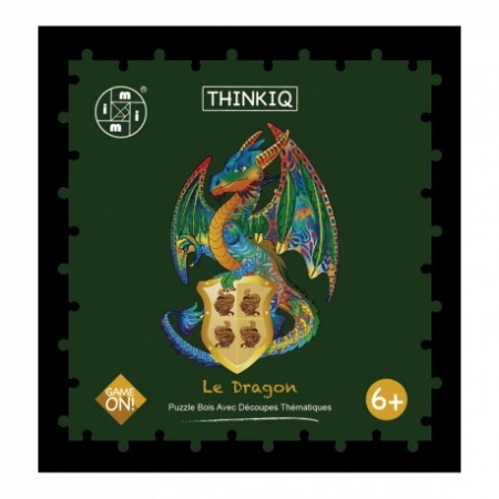 Puzzle Bois ThinkIQ - Le Dragon - 198 pièces