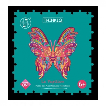 Puzzle Bois ThinkIQ - Le Papillon - 119 pièces