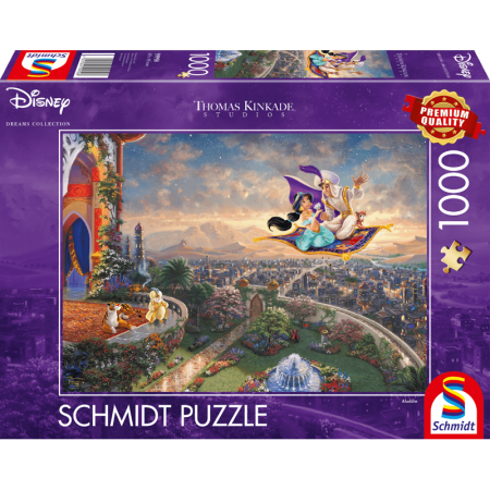 Puzzle Disney - Schmidt - Puzzle 1000 pièces - Aladdin