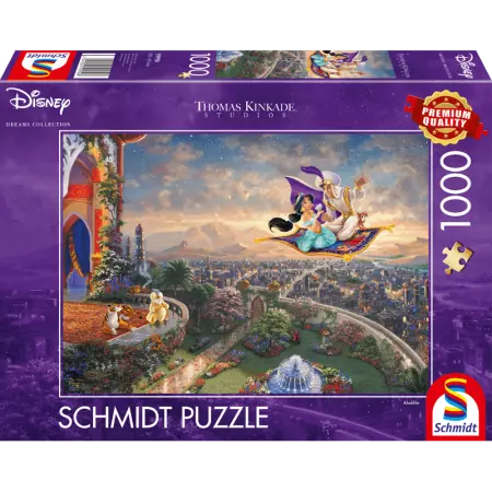 Puzzle Disney - Schmidt - Puzzle 1000 pièces - Aladdin
