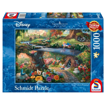 Puzzle Disney - Schmidt - Puzzle 1000 pièces - Alice au Pays des Merveilles