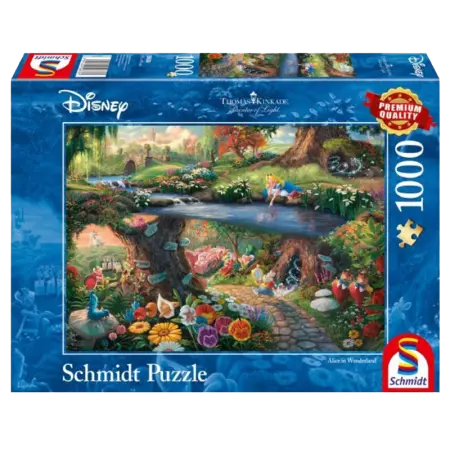 Puzzle Disney - Schmidt - Puzzle 1000 pièces - Alice au Pays des Merveilles