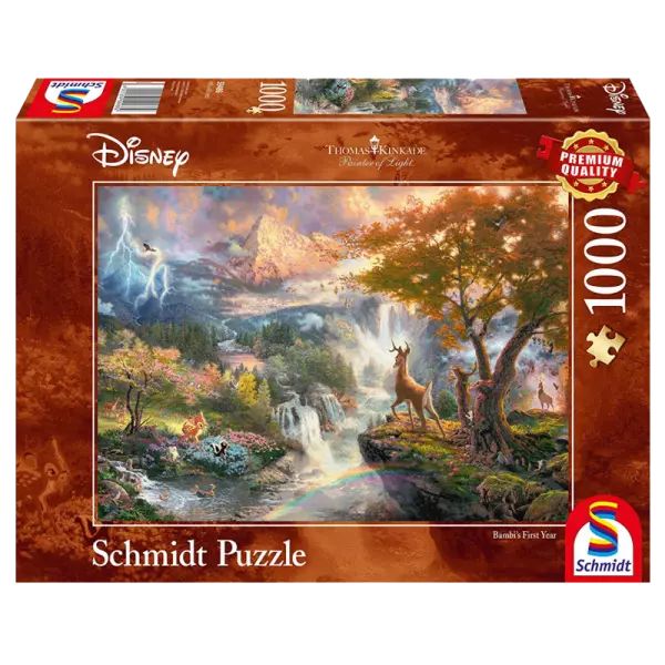 Puzzle Disney - Schmidt - Puzzle 1000 pi�ces - Bambi