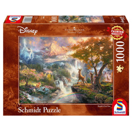 Puzzle Disney - Schmidt - Puzzle 1000 pièces - Bambi