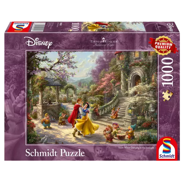 Puzzle Disney - Schmidt - Puzzle 1000 pi�ces - Blanche-Neige danse avec le Prince